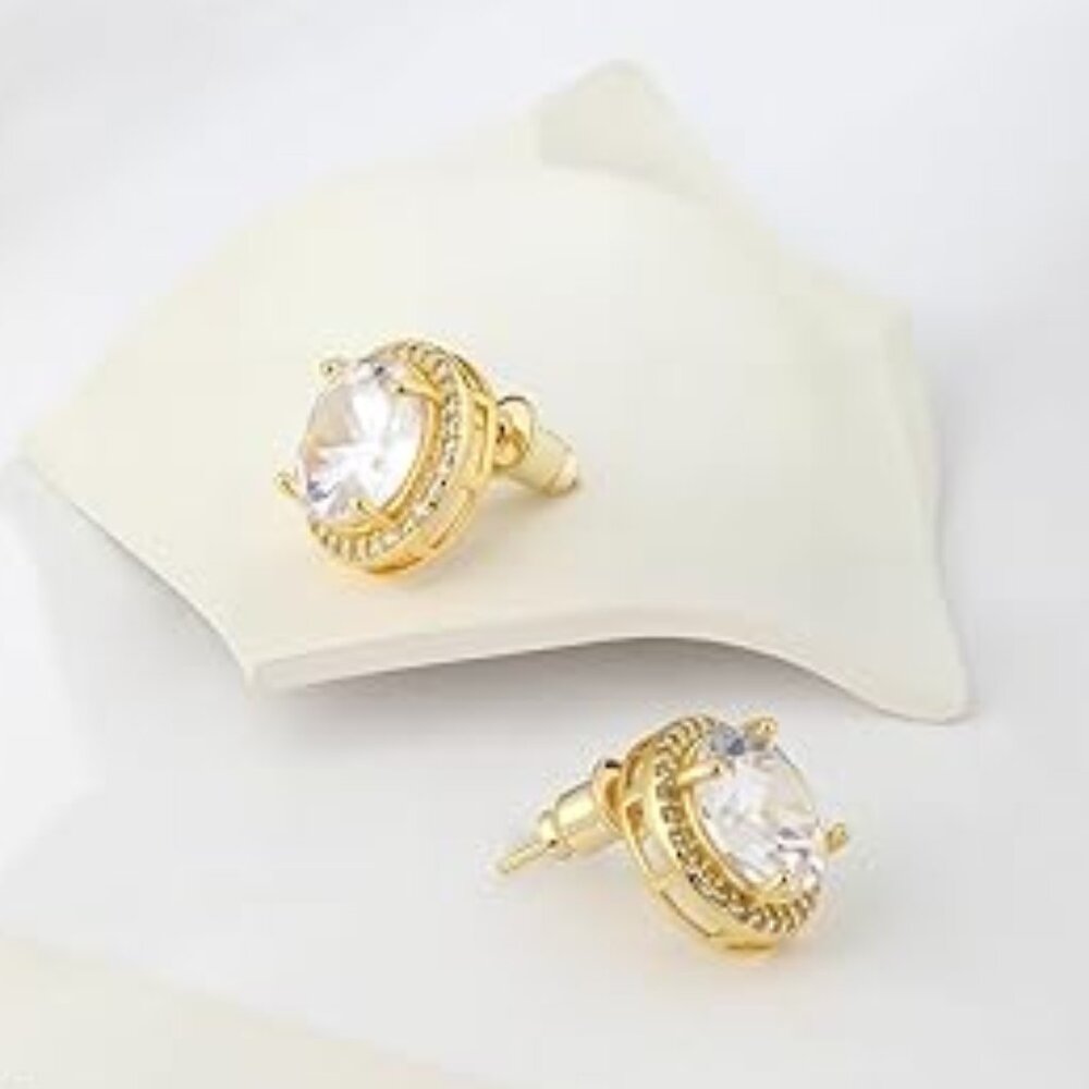 Gold Stud Earrings